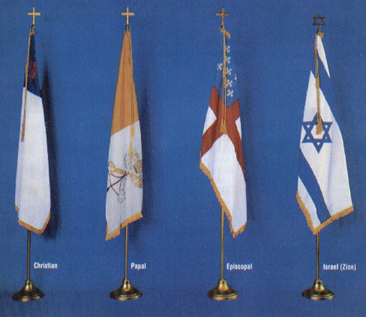 
Religious Indoor Flag/Parade Sets and Outdoor Flags